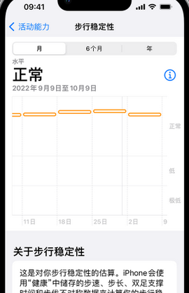 樟树iPhone手机维修如何在iPhone开启'步行稳定性通知'