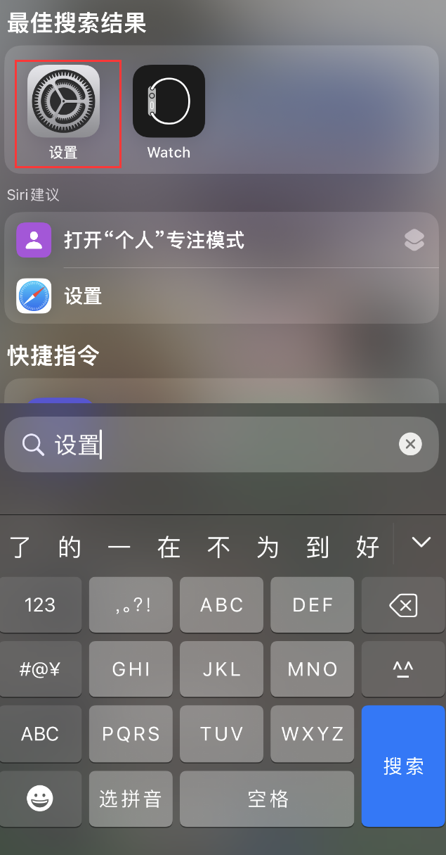 樟树苹果手机维修分享：iPhone 找不到“设置”或“App Store”怎么办？ 