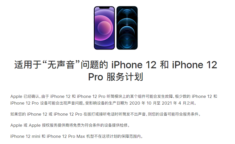 樟树苹果手机维修分享iPhone 12/Pro 拨打或接听电话时无声音怎么办 